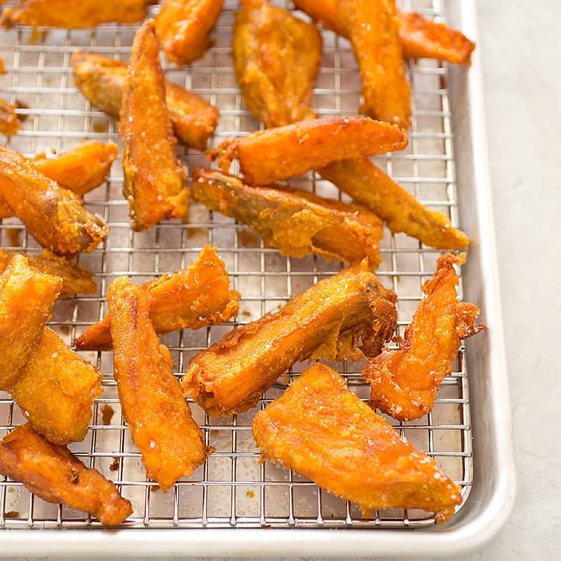 Master Crispy Thick-Cut Sweet Potato Fries: Healthy Recipe